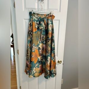 Flint & Moss Floral Maxi Skirt